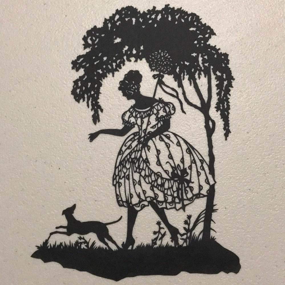 💖 Handmade PaperCut Silhouette Scherenschn…